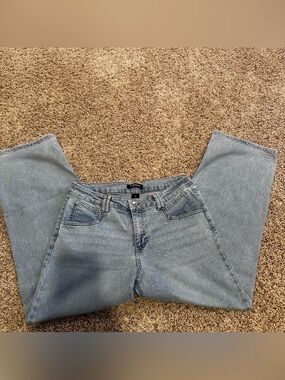 d. jeans Light Blue High Waisted Wide Leg Jeans
